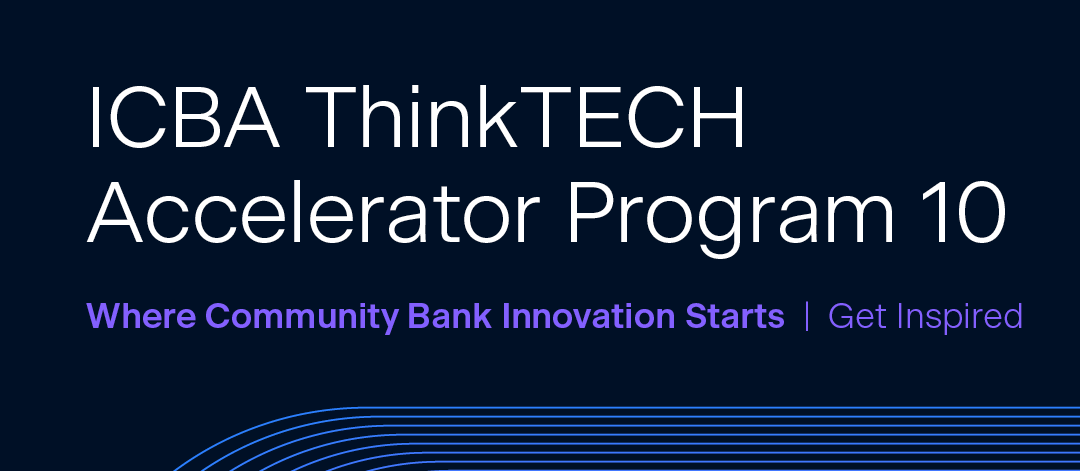 Onsetto: Onsetto Selected for ICBA ThinkTECH Accelerator